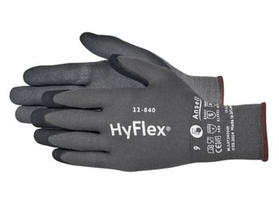 Ansell HyFlex® 11-840 Micro-Foam Nitrile Coated Gloves S-20733 - Uline