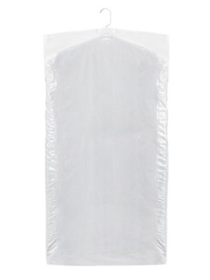 Large Clear Plastic Garment Bags - 21W x 3D x 72H - Roll of 243