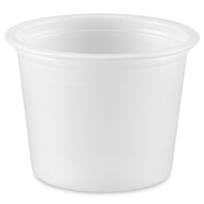 1 oz plastic sauce cups with