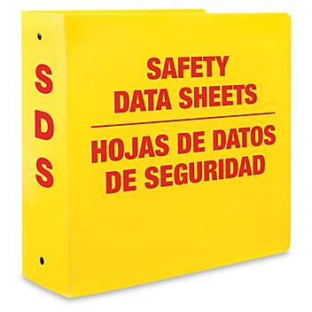 Replacement SDS Binder - Bilingual, 3 1/2" S-20784
