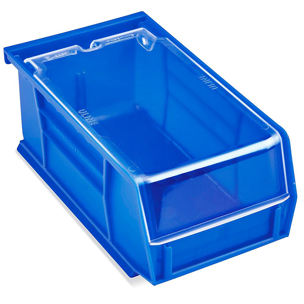 Details about   NEW Uline S-20790 Stackable Storage Bin Clear Lids 7 1/2 X 4" Case Of 24 