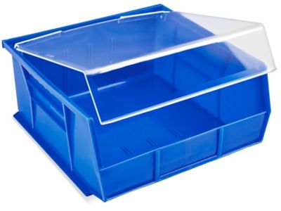 Stackable Plastic Storage Containers with Lids