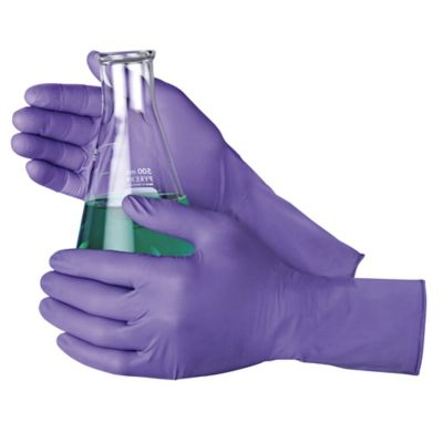 Uline Secure Grip™ Nitrile Gloves - Powder-Free