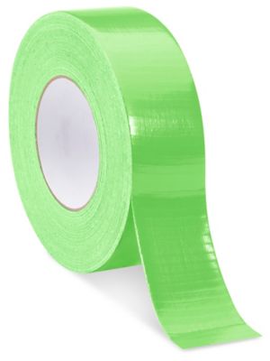 Gaffer's Tape - 2 x 50 yds, Fluorescent Green S-12208FG - Uline