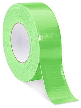 Uline Industrial Duct Tape - 2" x 60 yds, Fluorescent Green S-20808FG