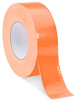 Uline Industrial Duct Tape - 2" x 60 yds, Fluorescent Orange S-20808FO