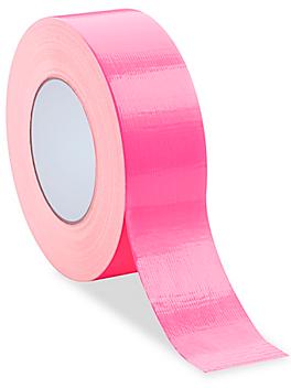 Uline Industrial Duct Tape - 2" x 60 yds, Fluorescent Pink S-20808FP