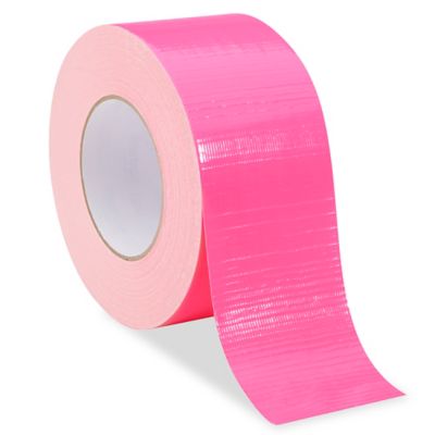 Wod DTC12 Contractor Grade Fluorescent Pink Duct Tape 12 mil, 1 inch x 60 yds. Waterproof, UV Resistant for Crafts & Home Improvement