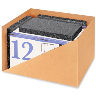 Plank Foam without Adhesive - Non-Perfed, Charcoal, 24 x 24 x 1" S-20810