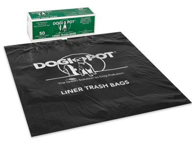 Uline dog 2025 waste bags