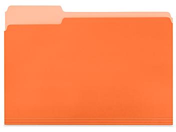 File Folders - Letter, Orange S-20839O