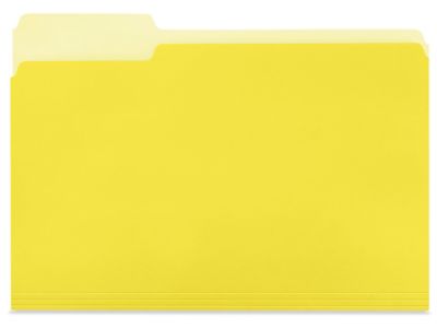 1 Letter Yellow Poly Document Boxes