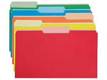File Folders - Legal, Assorted Pack S-20841