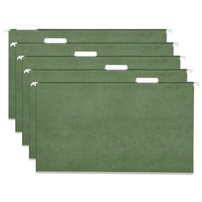 Hanging File Folders - Legal, Green