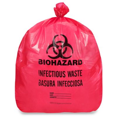 Sac poubelle pour d chets risque biologique 1 2 mil 20 30