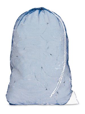 Laundry Bag - 36 x 24", Mesh, Blue S-20861BLU