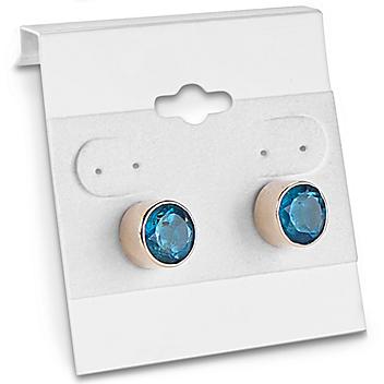 Earring Cards - White S-20873W