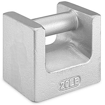 Cast Iron Weight with NIST Traceable Certificate - Class 6, 20 lb S-20878