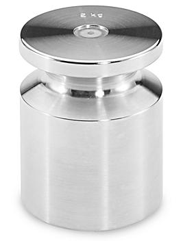Stainless Steel Weight with NIST Traceable Certificate - Class 5, 2 kg S-20880