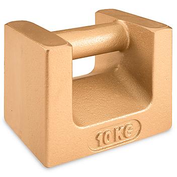 Cast Iron Weight with NIST Traceable Certificate - Class 6, 10 kg S-20882
