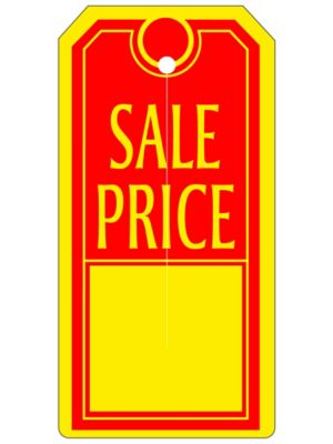 Sale Price Tag - #5, 4 3/4 x 2 3/8 S-20929 - Uline