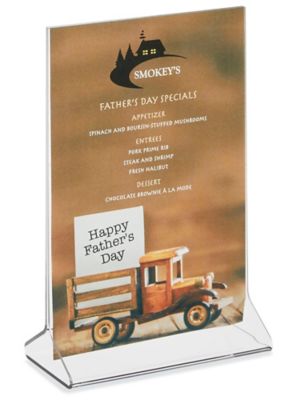 Single Sheet Holders - 4 x 6", T-Style S-20964