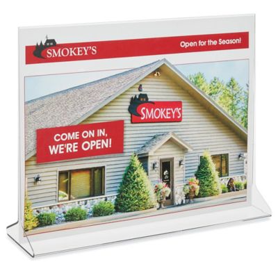 Single Sheet Holders - 8 1/2 x 11, Wall-Mount S-19918 - Uline