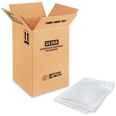 Caja Económica con Tapa para Archivos - 24 x 12 x 10 S-9879 - Uline