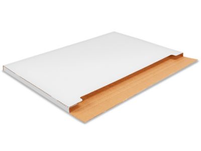 38 x 26 x 1" Jumbo White Fold-Over Mailers S-20995