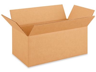 14 x 8 x 6" Lightweight 32 ECT Corrugated Boxes S-21005