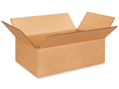12 x 8 x 4" Lightweight 32 ECT Corrugated Boxes S-21016