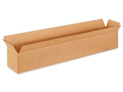 28 x 4 x 4" Long Corrugated Boxes S-21037