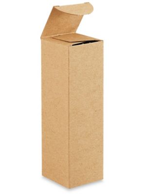 Reverse Tuck Cartons - Kraft, 1 1/2 x 1 1/2 x 5" S-21070