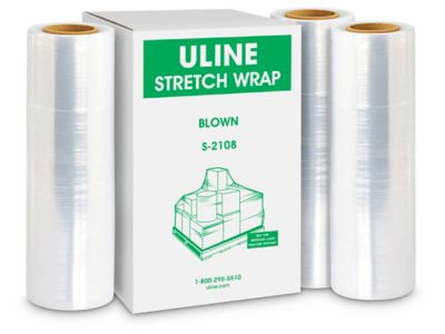 Recycled Stretch Wrap 90 Gauge | 18 x 1500