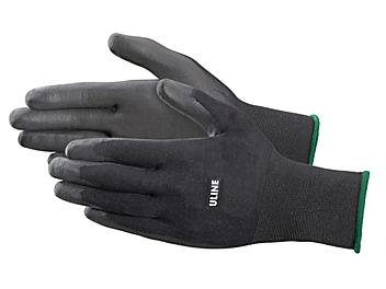 Uline Ultra-Lite Polyurethane Coated Gloves - Medium S-21088-M