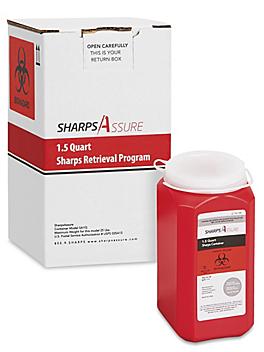 Sharps Mailback Kit - 1 1/2 Quart S-21096