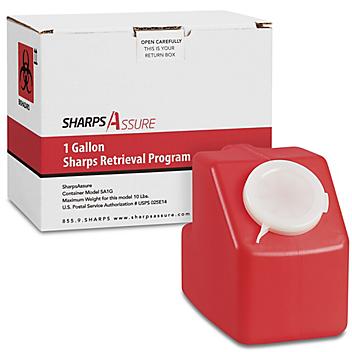 Sharps Mailback Kit - 1 Gallon S-21097