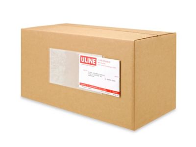 IBM Style Open End Packing List Envelopes - Clear, 4 x 8&quot;