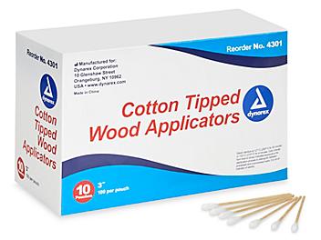 Cotton Tipped Applicators - Industrial, 3" S-21101-S1