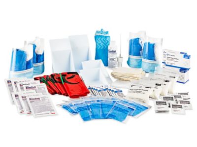 Uline Bloodborne Pathogen Cabinet Refill - 100 Piece S-21103