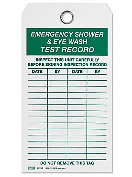 Eyewash Station Inspection Tags S-21108