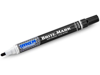 Dykem BRITE-MARK Paint Marker - White