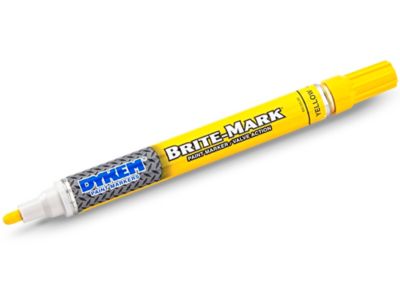 JAM Paper Broad Point Opaque Paint Markers, Yellow, 2/Pack in the