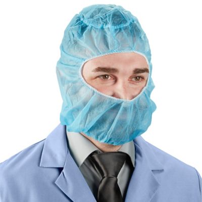 Hair and Beard Net Combo Blue S21130BLU Uline