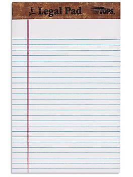 Memo Notepads - 5 x 8", White S-21131W