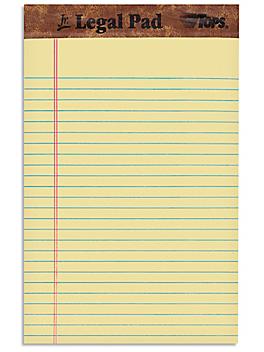 Memo Notepads - 5 x 8", Canary S-21131Y