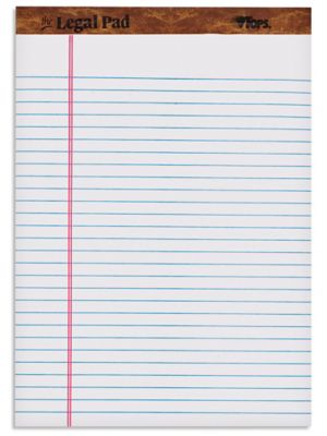  Letter Notepads - 8 1/2 x 11 3/4"