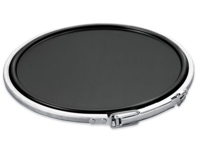 Steel Pail Lever Lock Lid - Unlined, Black S-21135BL - Uline