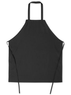 Cloth Apron - Black S-21139BL - ULINE