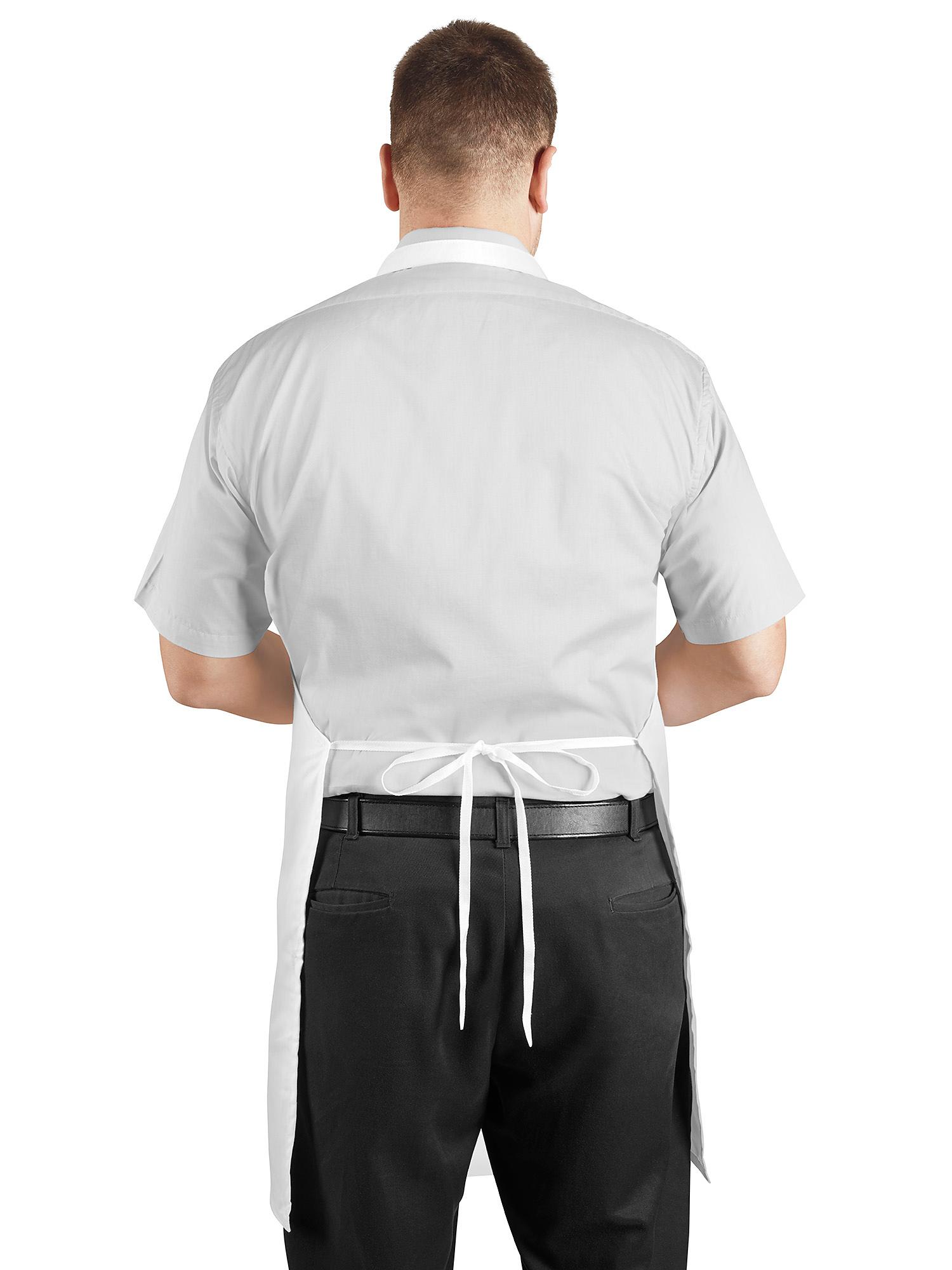 Cloth Apron - White S-21139W - Uline Cloth Apron - White S-21139W - Uline